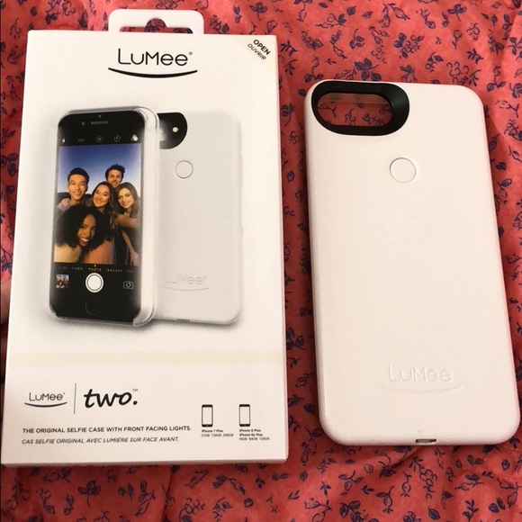 Lumee Accessories Iphone 67 Plus Lumee Two Case White Poshmark